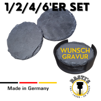 Untersetzer aus Naturschiefer